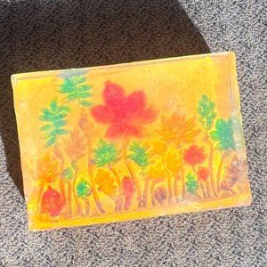 Handmade fall themed decorative soap